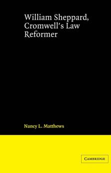 William Sheppard Cromwell's Law Reformer