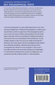 Wittgenstein's Philosophical Investigations