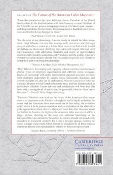 The Future of the American Labor Movement