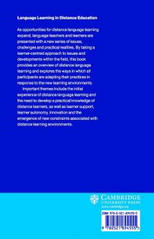 Language Learning in Distance Education