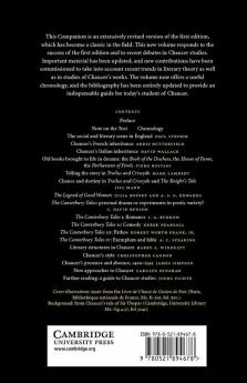 The Cambridge Companion to Chaucer