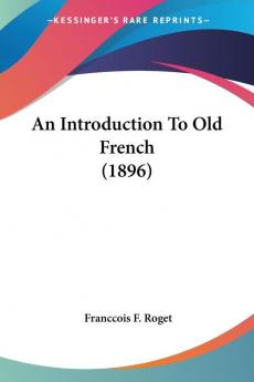 An Introduction To Old French