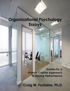 Organizational Psychology Essays