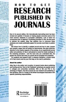 How to Get Research Published in Journals