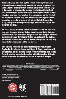 Batman Begins: The Screenplay: Including Storyboards and Exclusive Interviews