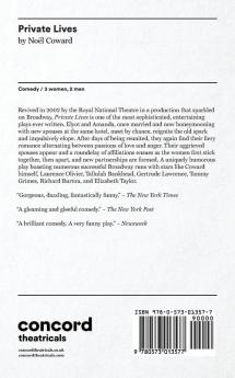 Private Lives - An Intimate Comedy