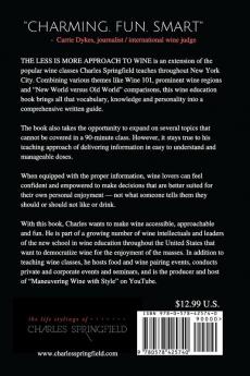 The Less Is More Approach To Wine