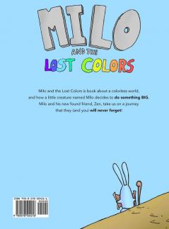 Milo and the Lost Colors: 1 (The Adventures of Milo and Zen)