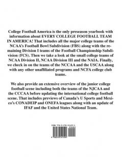 College Football America 2019 Yearbook