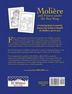 Molière and France under the Sun King: A Coloring Book