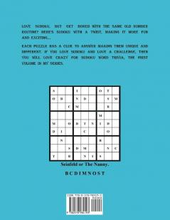 Crazy For Sudoku Word Trivia Volume One