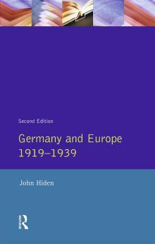 Germany and Europe 1919-1939