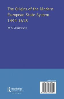 Origins of the Modern European State System 1494-1618