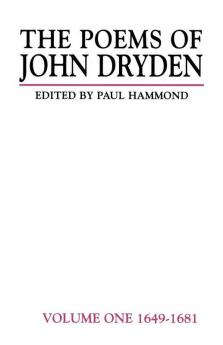 Poems of John Dryden: Volume Two