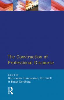 Construction of Professional Discourse