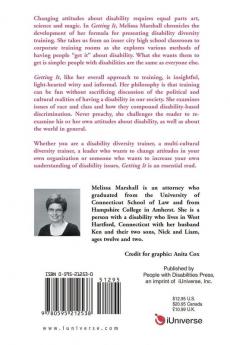 Getting It: Persuading Organizations and Individuals to Be More Comfortable with People with Disabilities