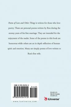 Poems of Love and Other Personal Things