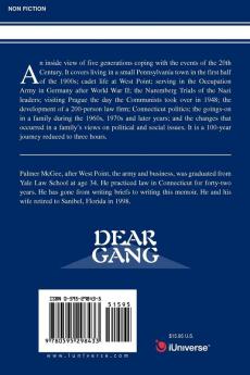 Dear Gang: A Trek Through the Twentieth Century