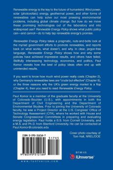 Renewable Energy Policy