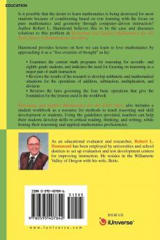 Reasoning and Applied Mathematics for the Early Years