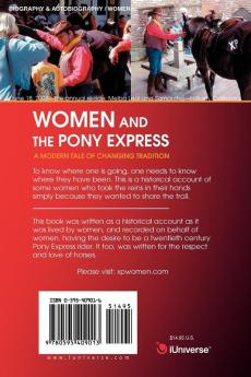 Women and the Pony Express: A Modern Tale of Changing Tradition