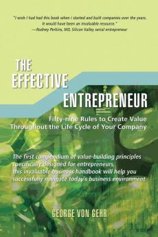 The Effective Entrepreneur