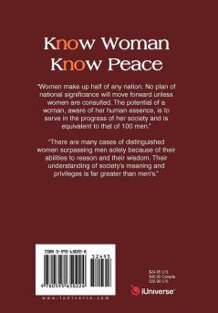 Know  Woman Know Peace