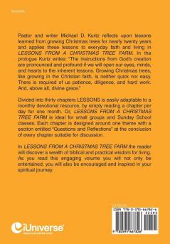 Lessons from a Christmas Tree Farm