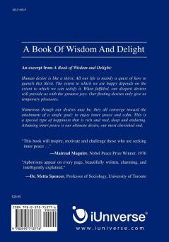 A Book of Wisdom and Delight