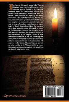 Commentary on the Gospel of St. Matthew