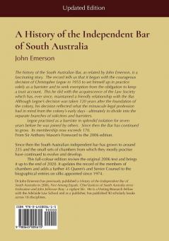 A History of the Independent Bar of South Australia