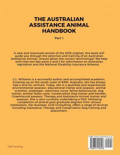 The Australian Assistance Animal Handbook: Part I: Terminology Selection & Training