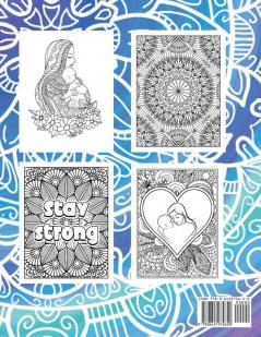 The Beauty of Motherhood Mandala Inspired Adult Colouring Book
