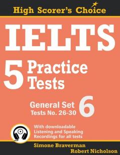 IELTS 5 Practice Tests General Set 6