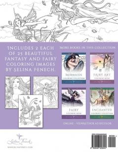 Fairy Magic - Whimsical Fantasy Coloring Book: 14 (Fantasy Colouring by Selina)