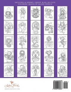 Faedorables: Cute and Creepy Coloring Book: 15 (Fantasy Coloring by Selina)