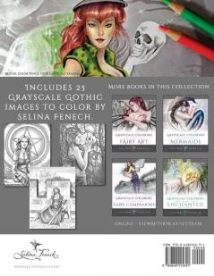 Gothic - Grayscale Edition Coloring Book: 6 (Grayscale Coloring Books by Selina)