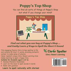 Poppy's Top Shop: Decodable Sound Reader for Short O Word Families: 4 (Spelling the Short and Long Vowel Sounds)