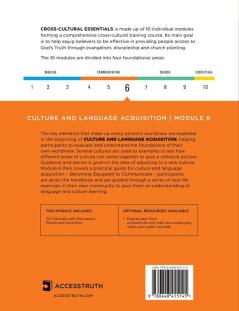 Culture and Language Acquisition: An introduction to worldview and learning a new language & culture: 6 (Cross-Cultural Essentials)