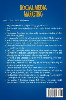 Social Media Marketing: Build Your Online Business Brand and Influence In 2019 By Marketing And Advertising on Instagram Facebook YouTube Twitter And Pinterest To Scale Your Audience And Network