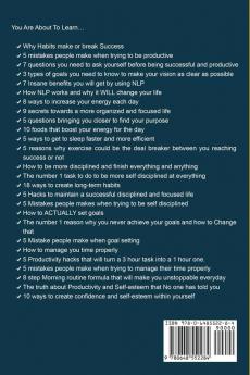 NLP Productivity: Reach Success Using Neuro-Linguistic Programming Transformational Confidence Creator Life Habits 2.0: Goal Setting Time Management Morning Routine Leadership and Increase Energy