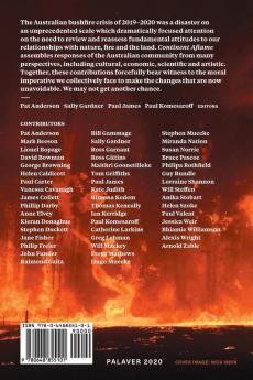 Continent Aflame: Responses to an Australian Catastrophe