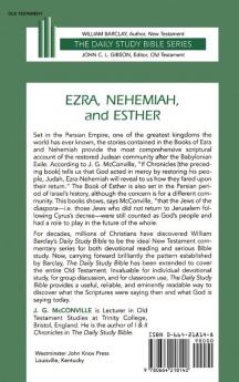 Ezra Nehemiah and Esther (Dsb) Hc (Daily Study Bible Series)