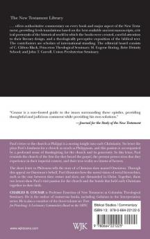 Philippians and Philemon (2009): A Commentary (New Testament Library)