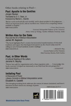 Paul and the Rhetoric of Reconciliation: An Exegetical Investigation