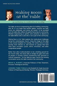 Making Room at the Table: An Invitation to Multicultural Worship