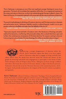 The Drama of Doctrine: A Canonical-Linguistic Approach to Christian Theology