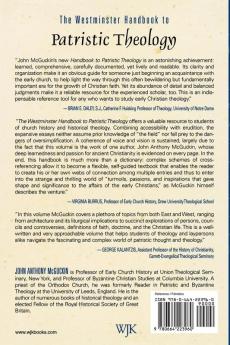 The Westminster Handbook to Patristic Theology (Westminster Handbooks to Christian Theology)