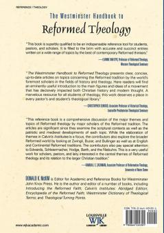 The Westminster Handbook to Reformed Theology (Westminster Handbooks to Christian Theology)