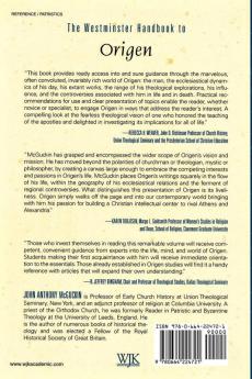 The Westminster Handbook to Origen (Westminster Handbooks to Christian Theology)